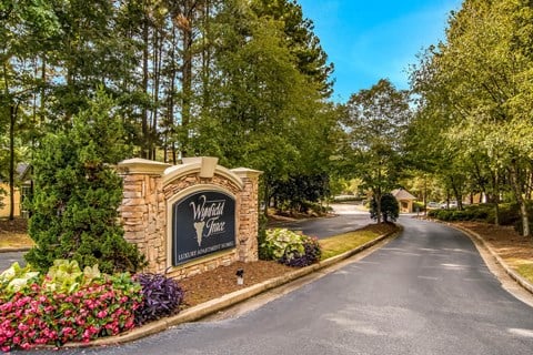 Property Signage at Wynfield Trace, Georgia